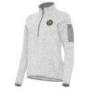 Seattle Storm Antigua Women's Fortune Half-Zip Pullover Jacket - - Side View