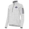Washington Mystics Antigua Women's Fortune Half-Zip Pullover Jacket - - Side View