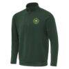 Seattle Storm Antigua Generation Quarter-Zip Pullover Top - Hunter Green - Side View
