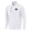 Washington Mystics Antigua Generation Quarter-Zip Pullover Top - White - Side View