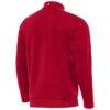 Atlanta Dream Antigua Generation Quarter-Zip Pullover Top - Red - Detail View