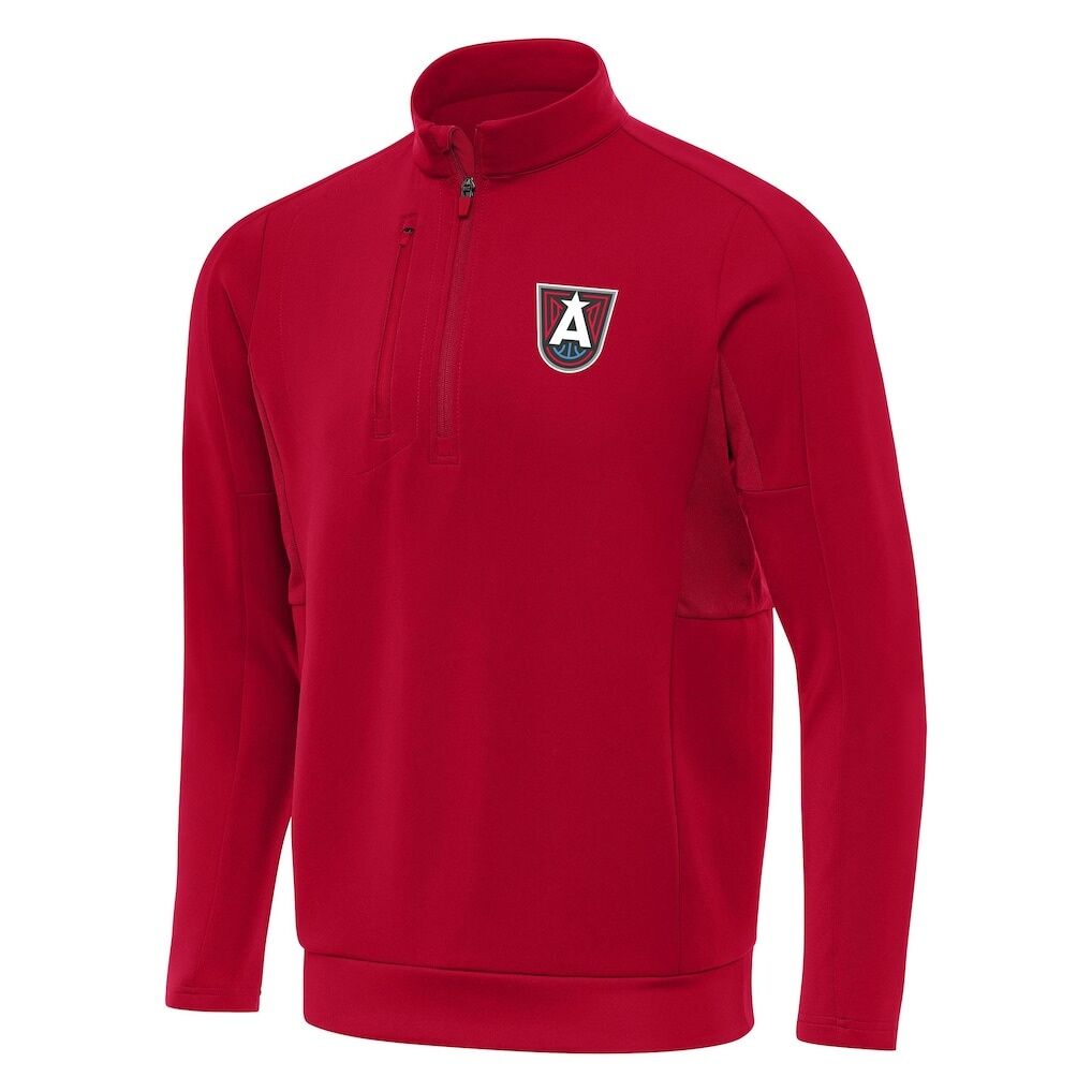 Atlanta Dream Antigua Generation Quarter-Zip Pullover Top