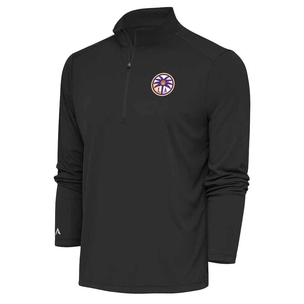 Los Angeles Sparks Antigua Tribute Quarter-Zip Top