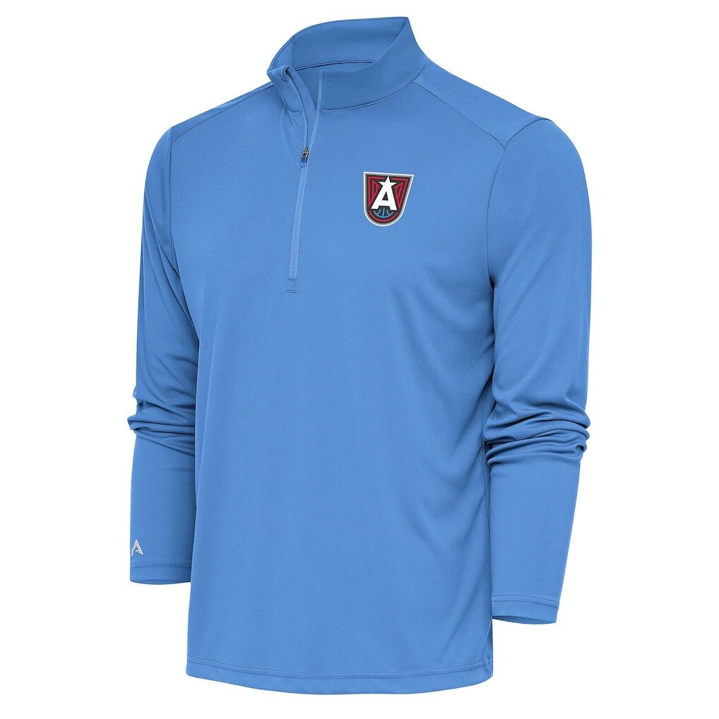 Atlanta Dream Antigua Tribute Quarter-Zip Top - Light Blue