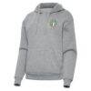 Chicago Sky Antigua Women's Victory Pullover Hoodie - Heather Gray - Side View