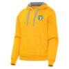 Chicago Sky Antigua Women's Victory Pullover Hoodie - Gold - Side View