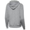 Dallas Wings Antigua Women's Victory Pullover Hoodie - Heather Gray - Detail View