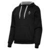 Las Vegas Aces Antigua Women's Victory Pullover Hoodie - Black - Side View