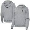Las Vegas Aces Antigua Women's Victory Pullover Hoodie - Heather Gray - Front View