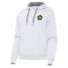 Seattle Storm Antigua Women's Victory Pullover Hoodie - White - Side View