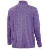 Los Angeles Sparks Antigua Hunk Quarter-Zip Top - Heather Purple - Detail View