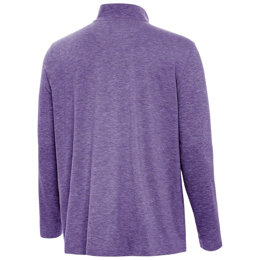 Los Angeles Sparks Antigua Hunk Quarter-Zip Top - Heather Purple