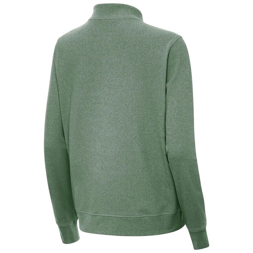Seattle Storm Antigua Women's Crush Quarter-Zip Fleece Sweatshirt - Heather Green