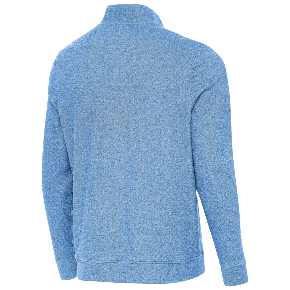 Atlanta Dream Antigua Subtle Quarter-Zip Top - Heather Light Blue