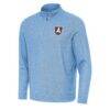 Atlanta Dream Antigua Subtle Quarter-Zip Top - Light Blue - Side View