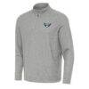 Dallas Wings Antigua Subtle Quarter-Zip Top - - Side View