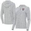 Atlanta Dream Antigua Women's Daybreak Quarter-Zip Hoodie - - Front View