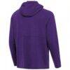 Los Angeles Sparks Antigua Spikes Raglan Quarter-Zip Hoodie - - Detail View