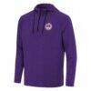 Los Angeles Sparks Antigua Spikes Raglan Quarter-Zip Hoodie - - Side View