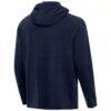 Dallas Wings Antigua Spikes Raglan Quarter-Zip Hoodie - - Detail View