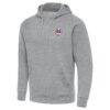 Los Angeles Sparks Antigua Big & Tall Victory Raglan Pullover Hoodie - - Side View