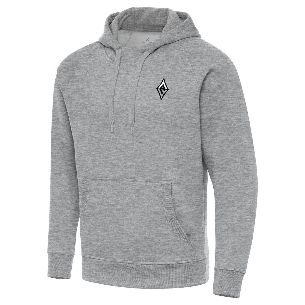 Las Vegas Aces Antigua Big & Tall Victory Raglan Pullover Hoodie - Heather Gray