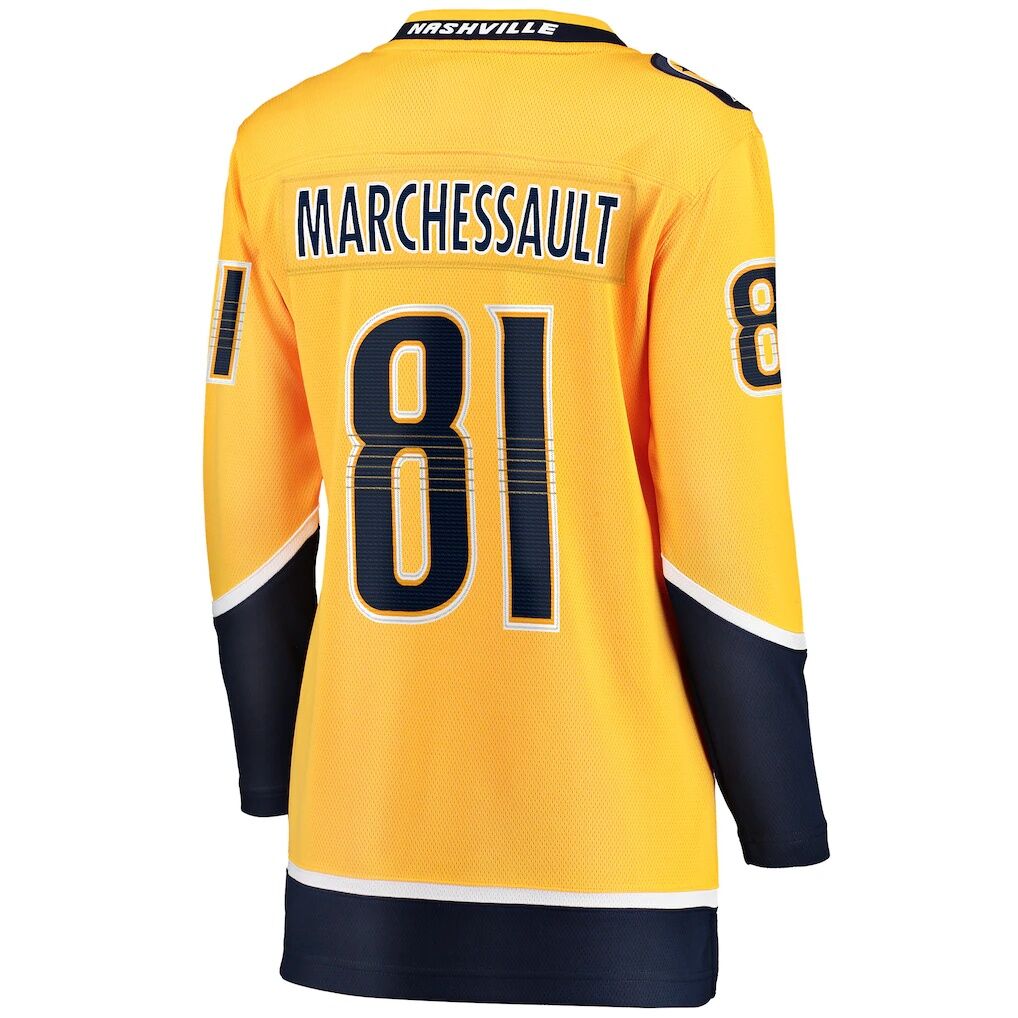Jonathan Marchessault Nashville Predators Fashion7 Women's  Breakaway Jersey