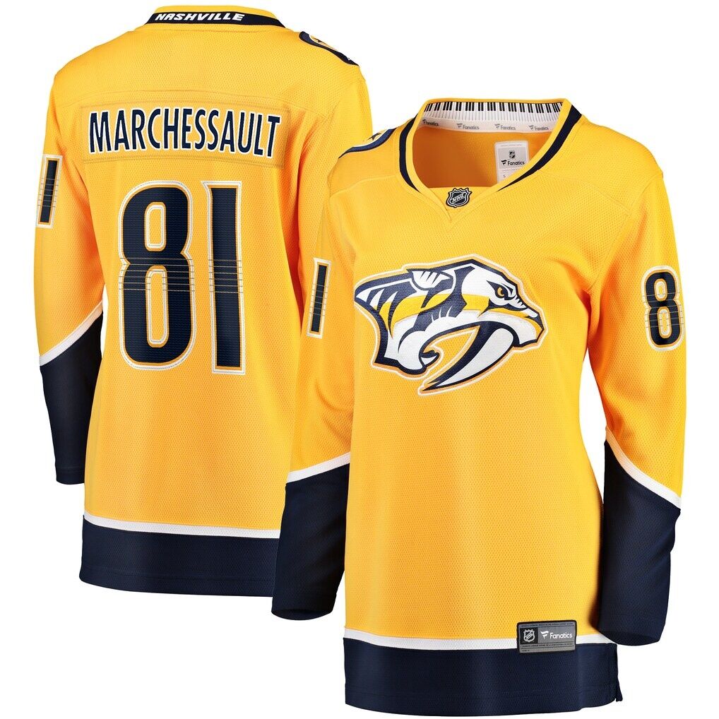 Jonathan Marchessault Nashville Predators Fashion7 Women's  Breakaway Jersey