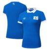 El Salvador National Team Umbro Women's 2025 Home Replica Jersey - Blue - Front View