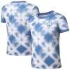 El Salvador National Team Umbro 2025 Pre-Match Jersey - Blue - Front View