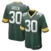 Ahman Green Green Bay Packers Nike Team Retired Player Game Jersey - Green - Front View
