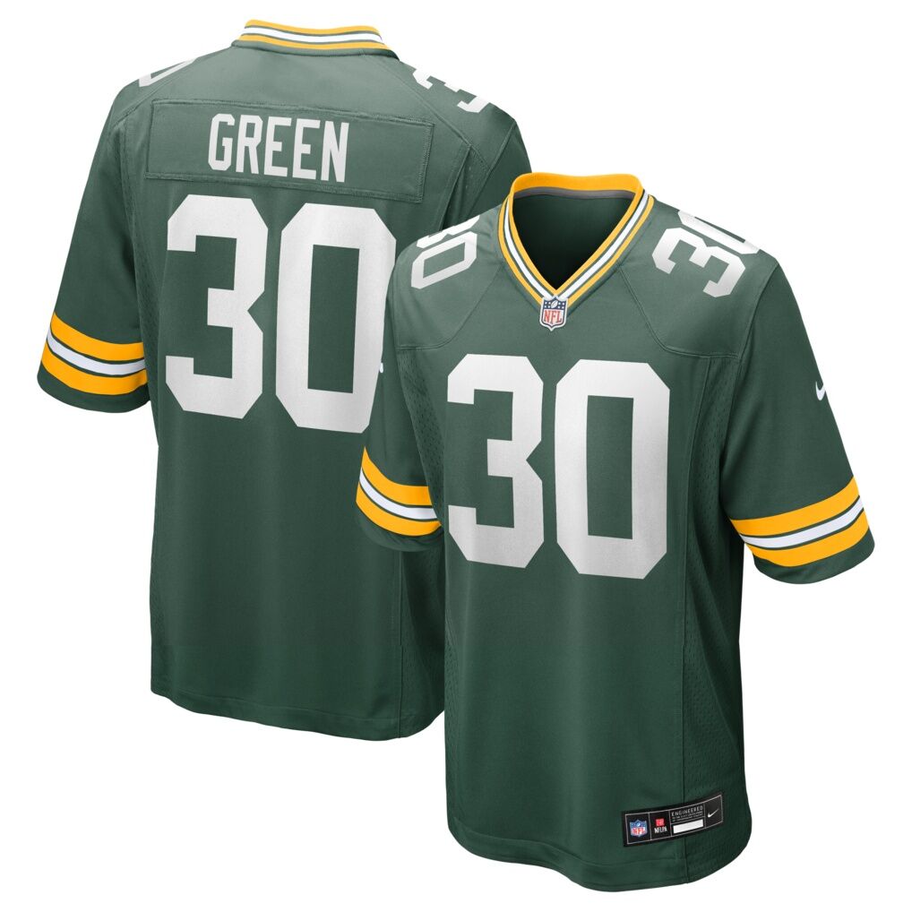 Ahman Green Green Bay Packers Nike Team Retired Player Game Jersey