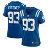 Dwight Freeney Indianapolis Colts Nike Women's Team Retired Player Game Jersey - - Front View