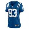 Dwight Freeney Indianapolis Colts Nike Women's Team Retired Player Game Jersey - - Side View