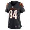 T. J. Houshmandzadeh Cincinnati Bengals Nike Women's Team Retired Player Game Jersey - Black - Side View