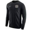 Club America Nike CA x CA Long Sleeve T-Shirt - Black - Front View