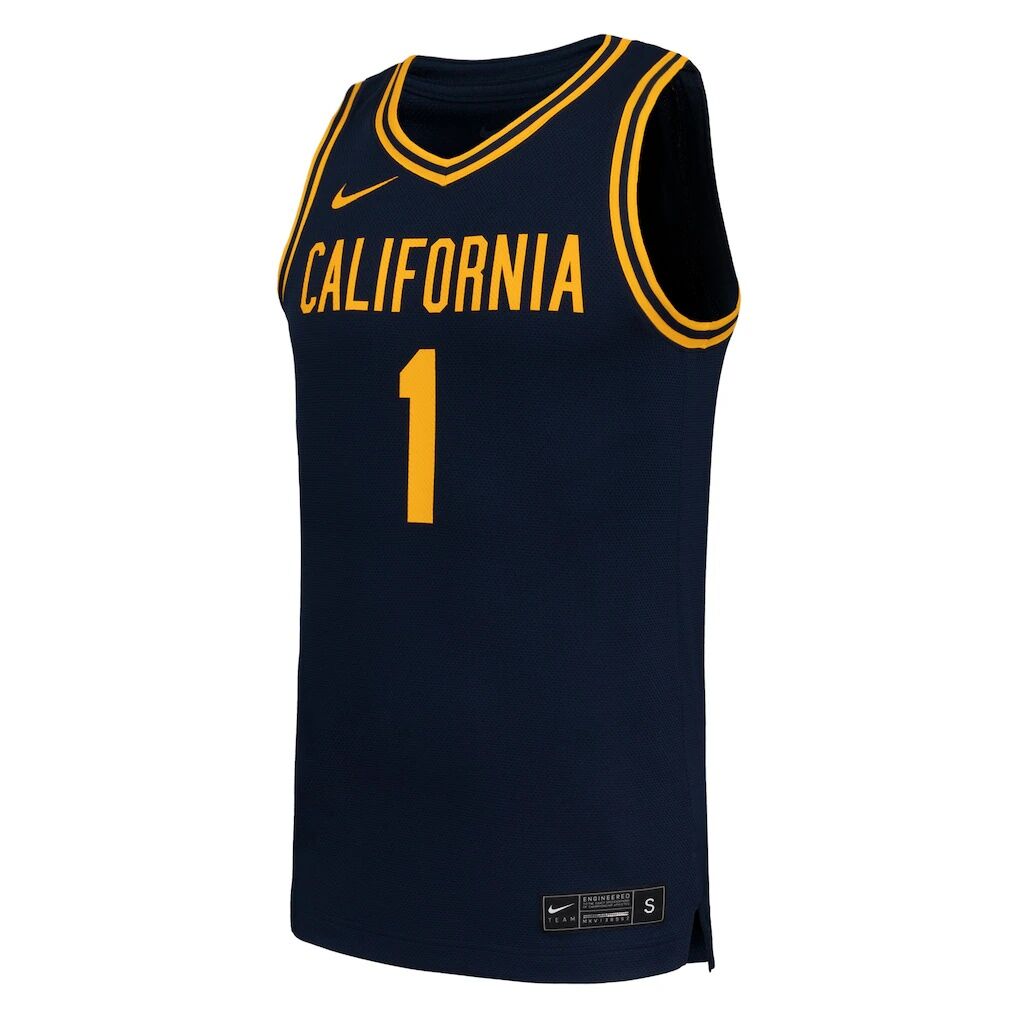 #1 Cal Bears Nike Replica Basketball Jersey