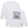 Pittsburgh Steelers Mitchell & Ness x Bud Light The Crest Pullover Sweatshirt - White - Front View
