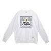 New Orleans Saints Mitchell & Ness x Bud Light The Crest Pullover Sweatshirt - White - Side View