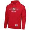 San Francisco 49ers Mitchell & Ness NFL x Bud Light Vintage Pullover Hoodie - - Side View