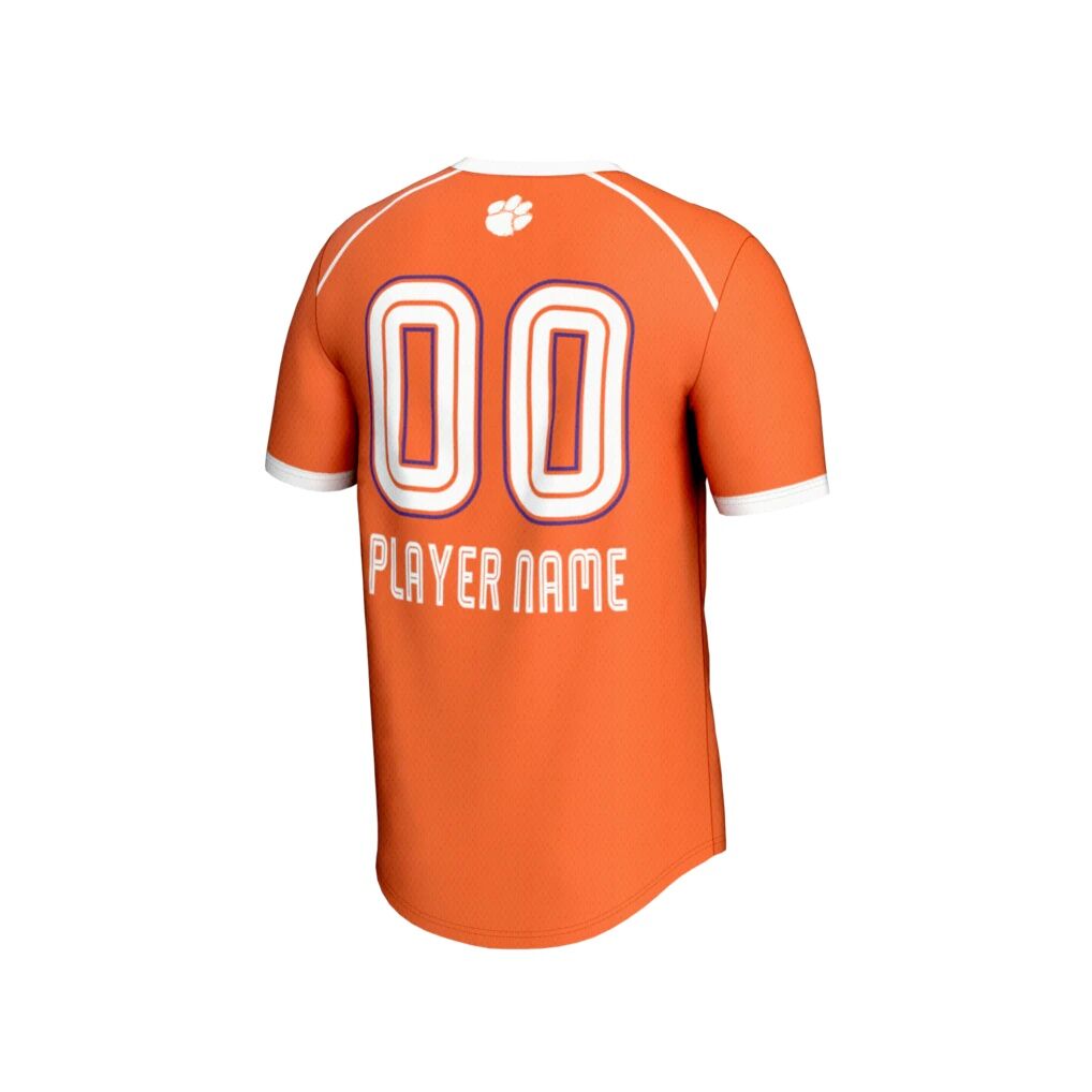 Clemson Tigers GameDay Greats Youth Personalized Lacrosse Fashion Jersey
