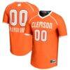 Clemson Tigers GameDay Greats Youth Personalized Lacrosse Fashion Jersey - Orange - Front View