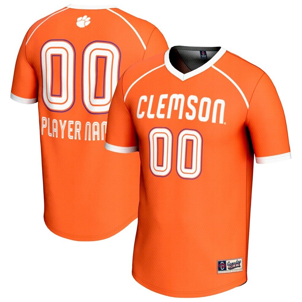 Clemson Tigers GameDay Greats Youth Personalized Lacrosse Fashion Jersey