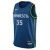 Alissa Pili Minnesota Lynx Nike Youth Explorer Edition Swingman Jersey - Blue - Side View