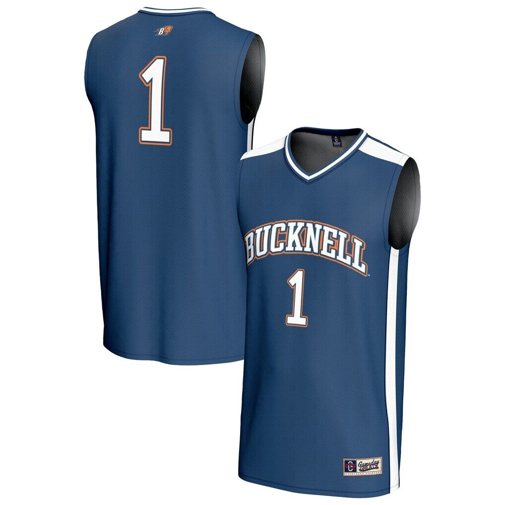 #1 Bucknell Bison GameDay Greats Unisex Lightweight Basketball Fashion Jersey