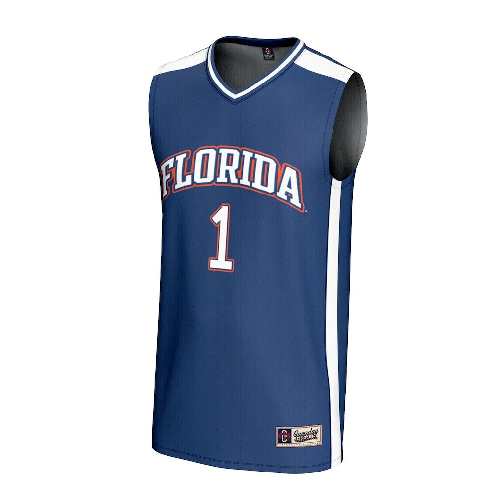 #1 Florida Gators GameDay Greats Unisex Lightweight Basketball Fashion Jersey - Royal