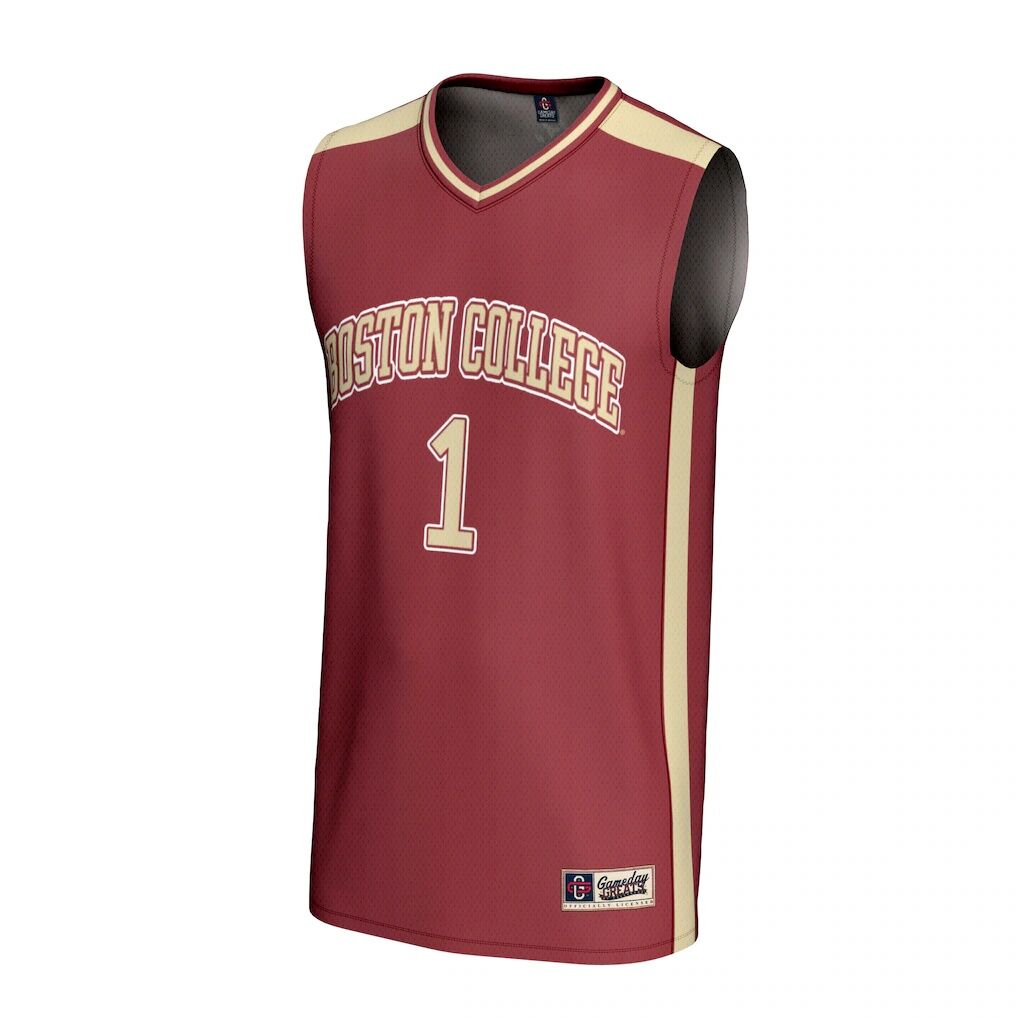 #1 Boston College Eagles GameDay Greats Youth Lightweight Basketball Fashion Jersey - Maroon