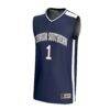 #1 Georgia Southern Eagles GameDay Greats Youth Lightweight Basketball Fashion Jersey - Blue - Side View