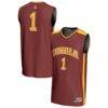 #1 Loyola Chicago Ramblers GameDay Greats Youth Lightweight Basketball Fashion Jersey - - Front View