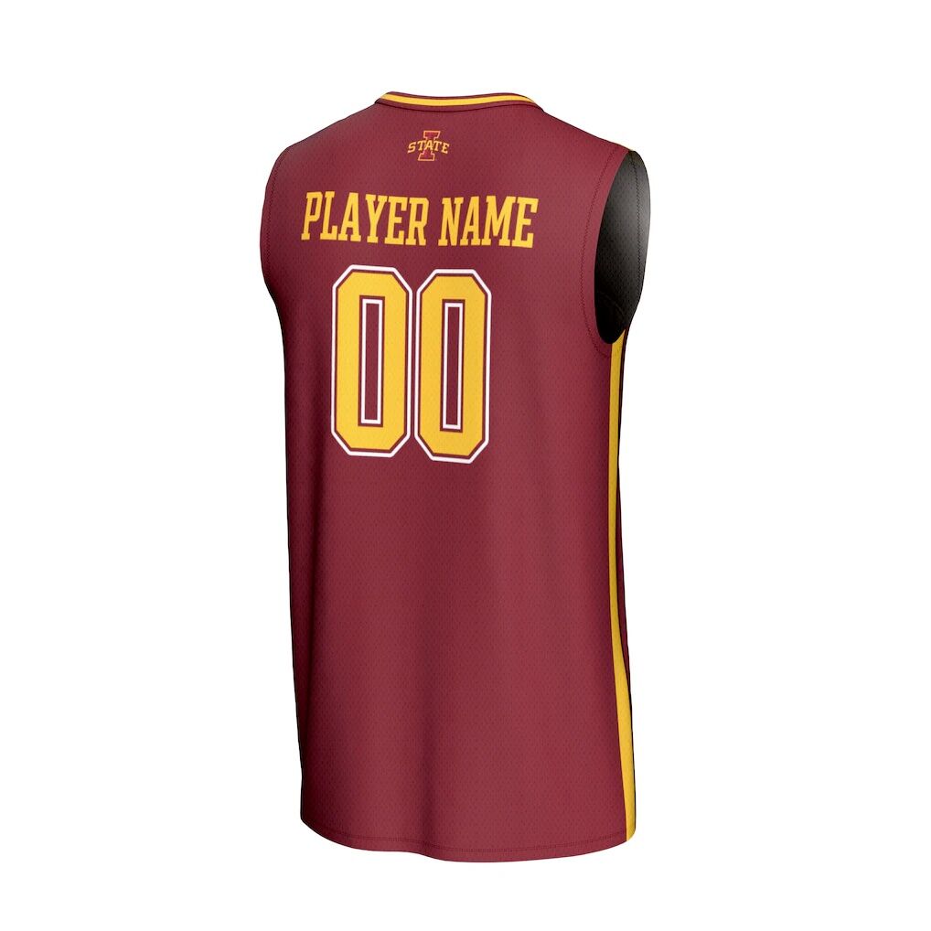 Iowa State Cyclones GameDay Greats Unisex NIL Pick-A-Player Lightweight Women's Basketball Fashion Jersey - Cardinal